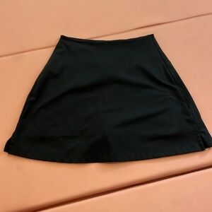 Girlfriend Collective black Tennis Skirt
